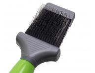 Dwustronna szczotka do wyczesywania sier�ci Wahl Premium Slicker Brush
