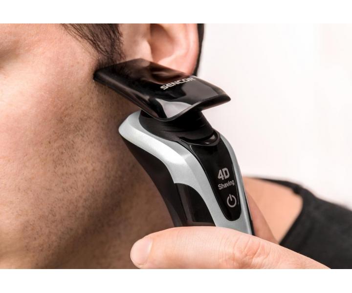 Golarka rotacyjna Sencor SMS 5011SL - srebrno-czarna