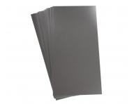 Paski piankowe do koloryzacji Sibel High-Light 20 x 9,5 cm - 200 szt - srebrne