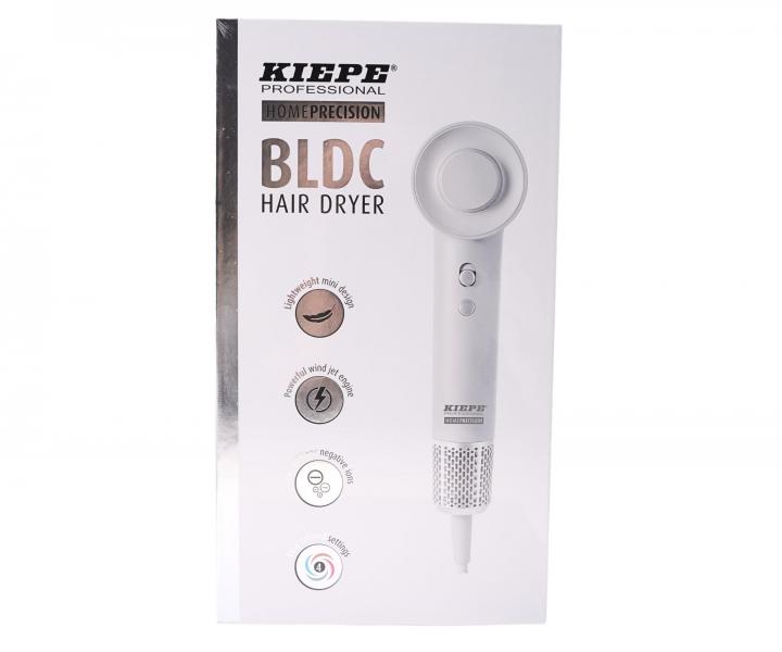 Suszarka do w�os�w Kiepe Professional Home Precision BLDC - 1100 W - bia�a + szczotka Kiepe gratis