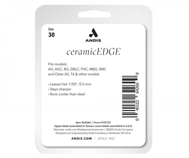 Ostrze Andis Ceramic Edge 64260 do maszynki Andis eMerge Clipper - 0,5 mm
