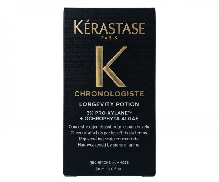 Serum odbudowuj�ce do sk�ry g�owy bez sp�ukiwania K�rastase Chronologiste Longevity Potion - 30 ml