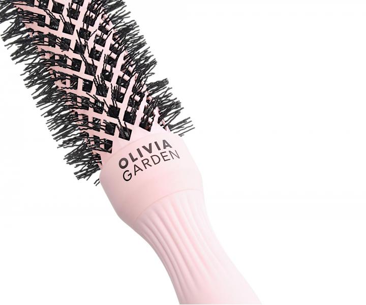 Okrga szczotka do modelowania wosw Olivia Garden Expert Blowout Speed XL Pastel Pink