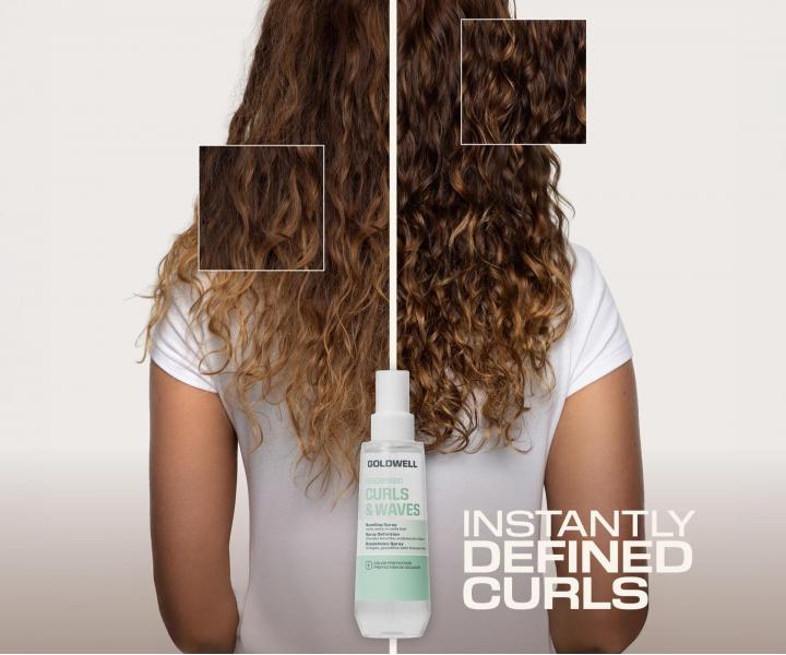 Spray nawil�aj�cy do w�os�w falowanych i kr�conych Goldwell Dualsenses Curls & Waves Bundling Spray - 150 ml