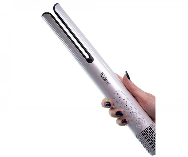 Prostownica do w�os�w z funkcj� suszenia Eurostil Professional Aura 09500 - 1400 W - srebrna
