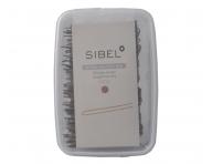 Kok�wka do w�os�w prosta Sibel - 6,5 cm - 500 g - br�zowa