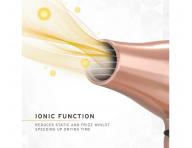 Profesjonalna suszarka do w�os�w Wahl Professional Pro Keratin Hair Dryer 4341-0470 - 2200 W - r�owo-z�ota