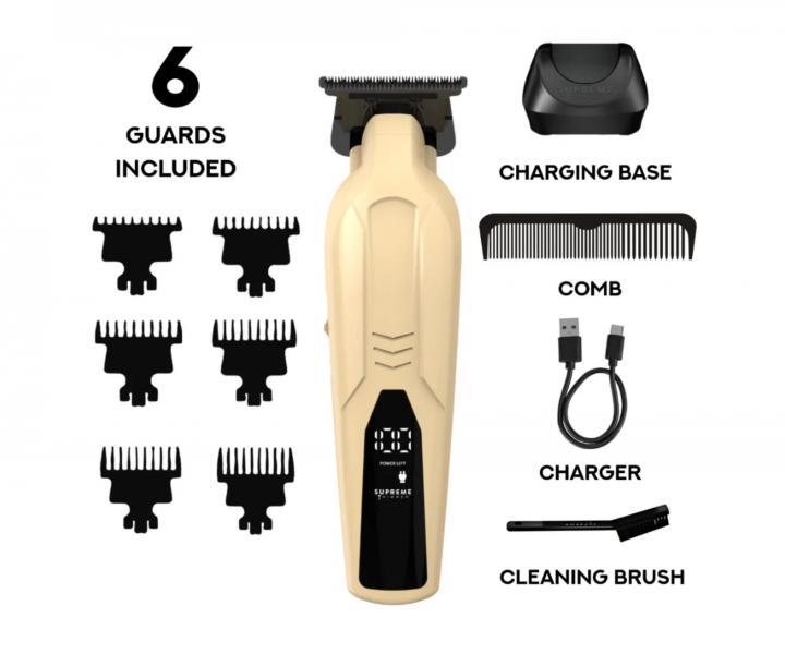Profesjonalny trymer do w�os�w Supreme Trimmer Vader Lite ST3700/S - be�owy