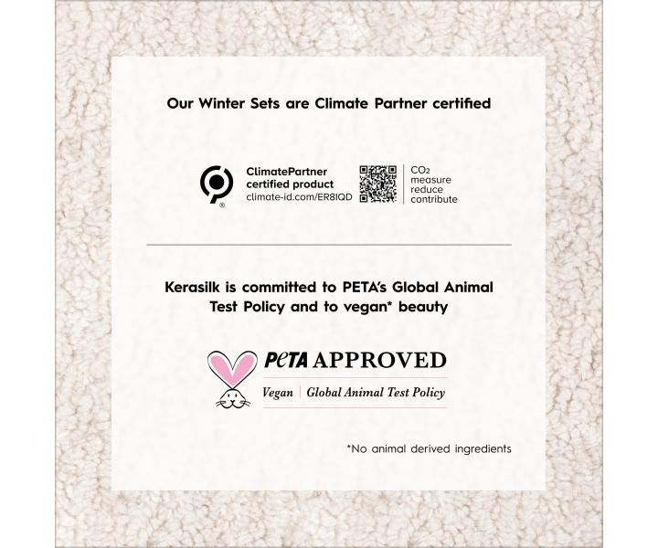 Zestaw upominkowy regenerujcy do wosw suchych i zniszczonych Kerasilk Recovery Set + kosmetyczka gratis