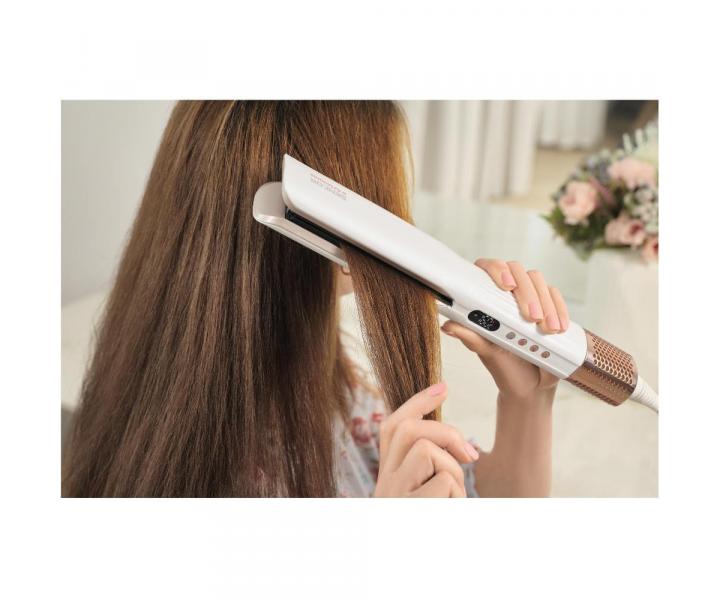 Prostownica do wosw mokrych Sencor Artemiss High Speed Wet Hair Iron SHI 9100RS - perowo biaa/rowa