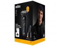 Golarka foliowa ze stacj adujc i czyszczc Braun Series 5 52-N7200cc - czarna