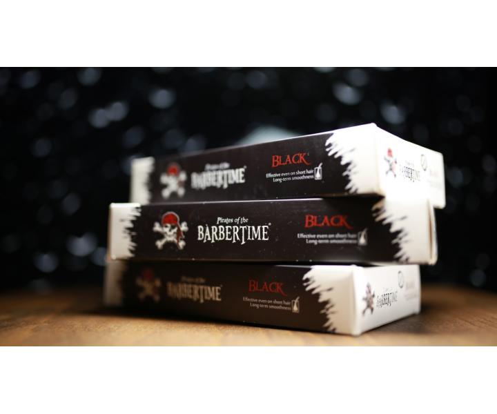 Wosk do depilacji Pirates of the Barbertime Hard Removal Wax Black - czarny - 500 g