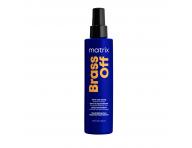 Spray do neutralizacji pomara�czowych i miedzianych odcieni bez sp�ukiwania Matrix Brass Off - 200 ml