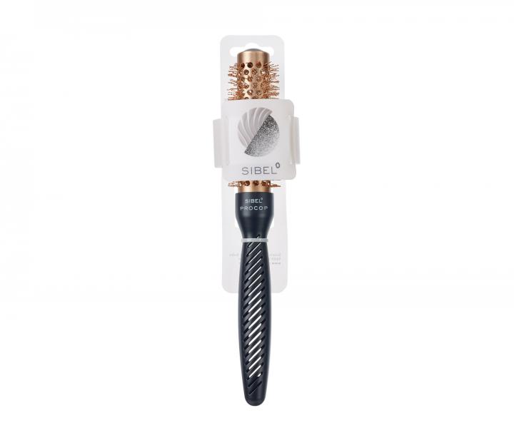 Okrga szczotka z powok miedzian i nylonowym wosiem Sibel Procop - 25 mm