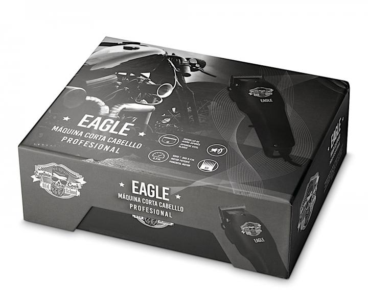 Profesjonalna maszynka do strzyenia wosw Captain Cook Eagle - czarna