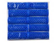 Wa�ki plastikowe do w�os�w Bellazi - �rednica 15 mm - 10 szt. - niebieskie (bonus)