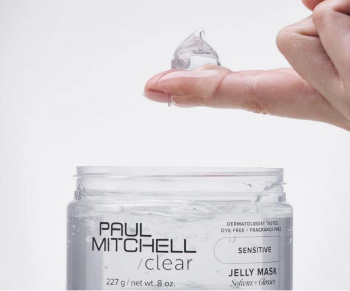 Nieobciajca maska nawilajca Paul Mitchell Clear Sensitive Jelly Mask - 202 g