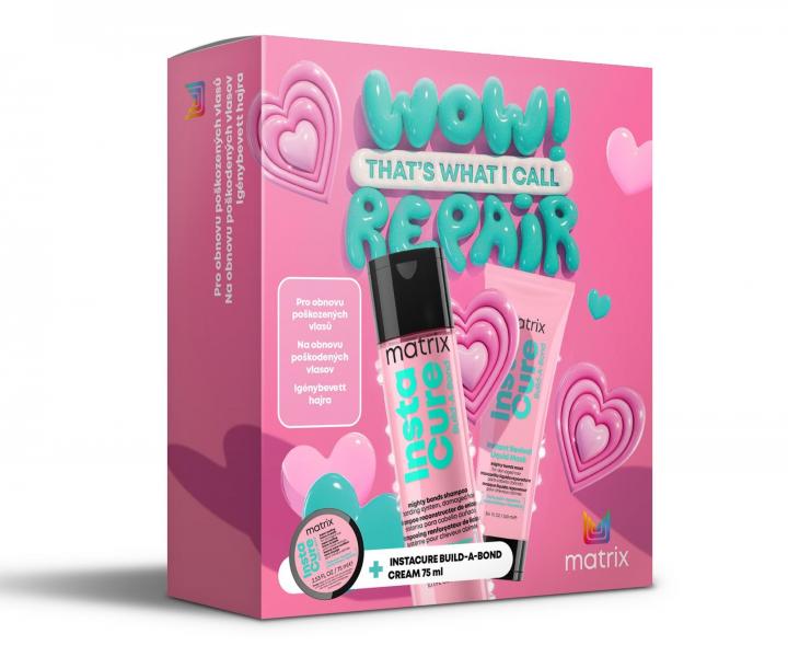 Zestaw upominkowy do odbudowy wosw bardzo zniszczonych Matrix Instacure Build-A-Bond