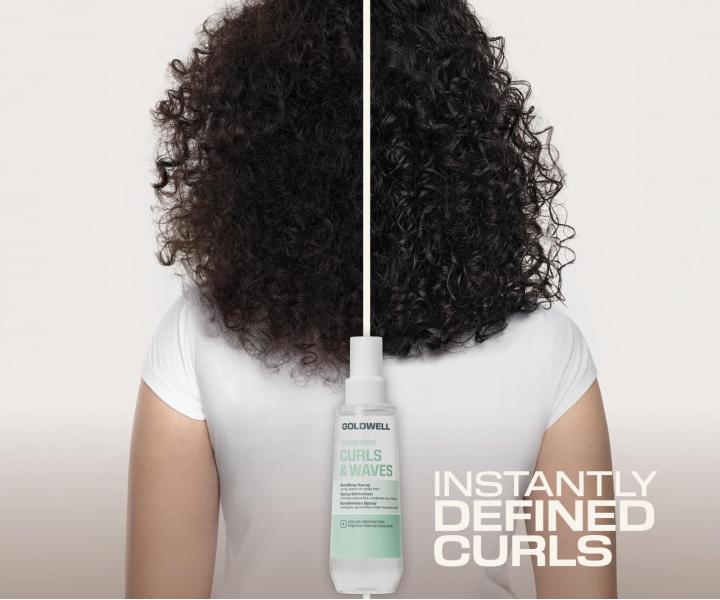 Spray nawil�aj�cy do w�os�w falowanych i kr�conych Goldwell Dualsenses Curls & Waves Bundling Spray - 150 ml