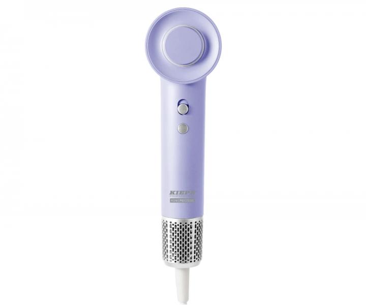 Suszarka do w�os�w Kiepe Professional Home Precision BLDC - 1100 W - fioletowa + szczotka Kiepe gratis