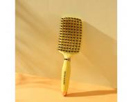 Szczotka do rozczesywania i suszenia w�os�w z w�osiem dzika i nylonowym Sister Young Ovia Hair Brush - ��ta