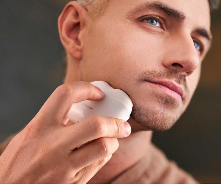 Rotacyjna golarka do brody Sencor Men's Shaver SMS 2100WH - bia�a