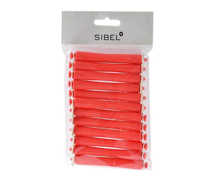Plastikowe waki do trwaej ondulacji Sibel rednica 12 mm - 12 szt - czerwone