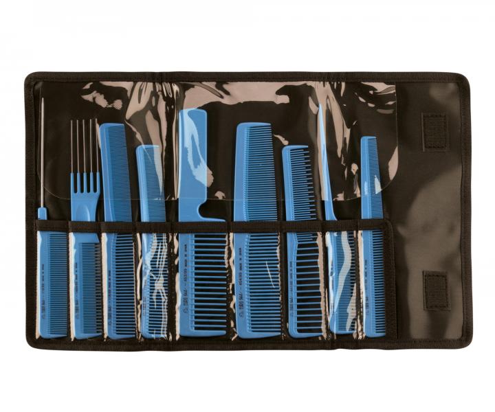 Zestaw profesjonalnych grzebieni w etui Eurostil Professional