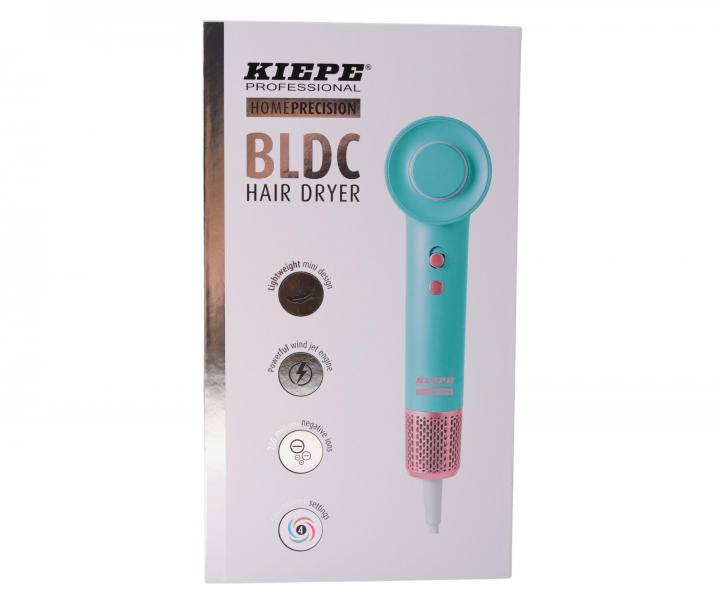 Suszarka do w�os�w Kiepe Professional Home Precision BLDC - 1100 W - turkusowa + szczotka Kiepe gratis