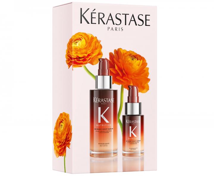 Zestaw upominkowy z od�ywczym serum na noc bez sp�ukiwania K�rastase Nutritive 8H Magic Night Serum Set