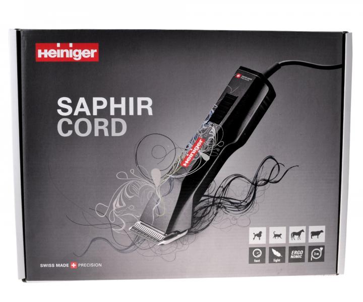 Profesjonalna maszynka do sierci Heiniger Saphir Cord - szara