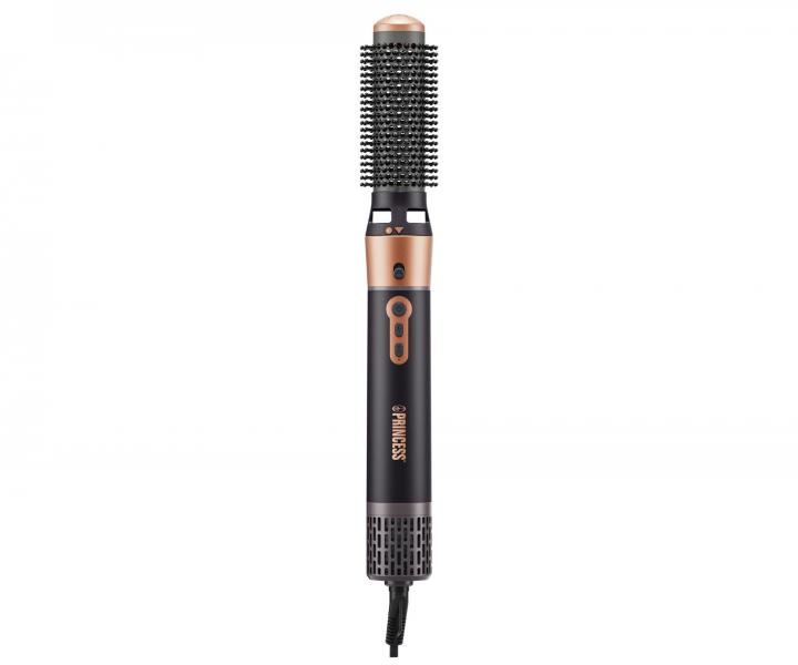 Wielofunkcyjna suszarko-lok�wka z sze�cioma nasadkami Princess Airstyler Plus 529215 - 1000 W - czarna