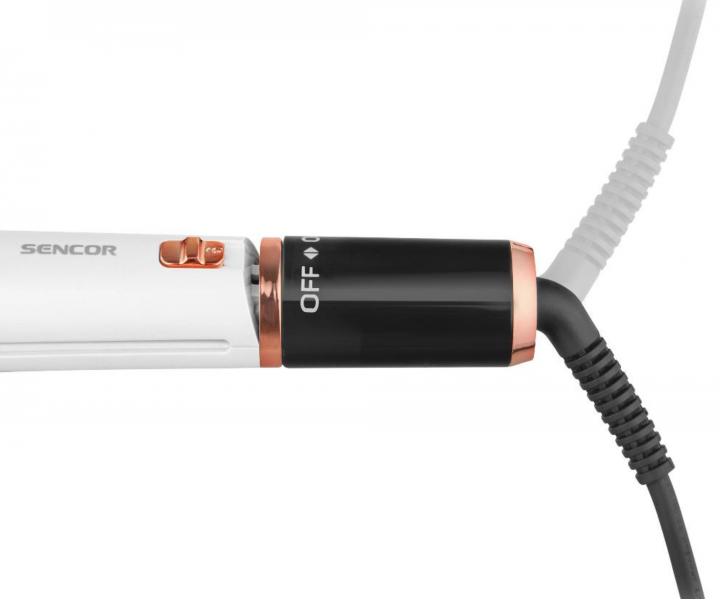 Prostownica i lokwka do wosw 2 w 1 Sencor SHI 4600GD - perowo-biaa