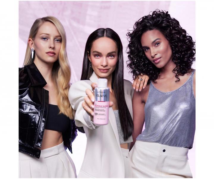 Odywka wygadzajca i nadajca wosom poysk Loral Paris Elseve Glycolic Gloss - 150 ml