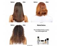 Maska do w�os�w farbowanych i zniszczonych Lor�al Professionnel Serie Expert Metal Detox - 75 ml