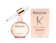 Zestaw upominkowy nawilajcy i nadajcy poysk wosom skonnym do puszenia si  z olejkiem Krastase Gloss Absolu