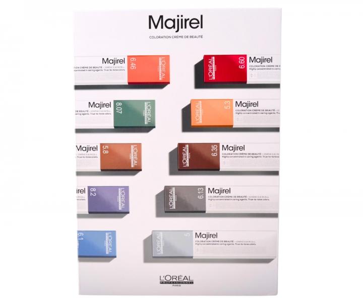 Wzornik paleta kolor�w farb do w�os�w Lor�al Professionnel Majirel