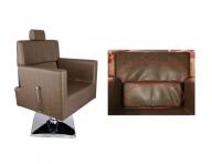 Fotel fryzjerski barber Detail Larry - z�oto-br�zowy (75)