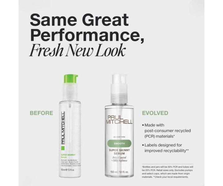 Wyg�adzaj�ce serum termoochronne do wszystkich rodzaj�w w�os�w Paul Mitchell Smooth Super Skinny Serum - 150 ml