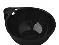 Plastikowa miska z uchwytem do mieszania farb Yellow Professional - 300 ml - czarna