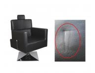Fotel fryzjerski barberski Detail Larry - czarny (68) - II. jako��, wada sk�ry