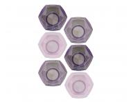 Zestaw kolorowych misek do mieszania farb fryzjerskich Sibel Mish'Mash - 6 szt