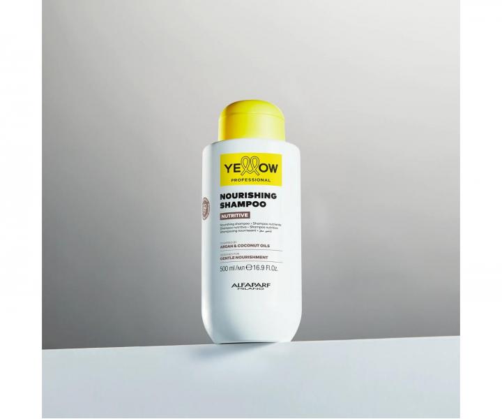 Szampon od�ywczy do w�os�w suchych i �amliwych Yellow Professional Nutritive Nourishing Shampoo - 500 ml