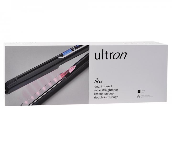 Profesjonalna prostownica do wosw Ultron Iku - czarno-srebrna