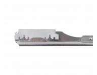 Brzytwa do golenia Sibel Barburys Agitator Black - czarny uchwyt