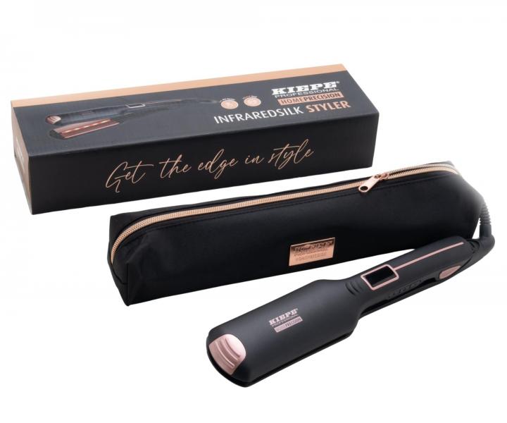 Prostownica do w�os�w z podczerwieni� Kiepe Professional Home Precision Infraredsilk Styler - czarna