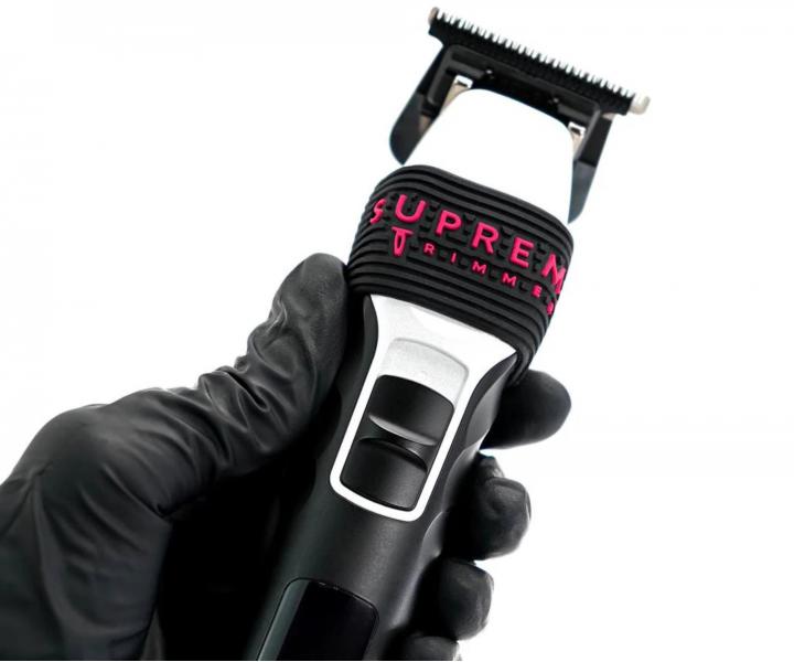 Antypo�lizgowe nak�adki na maszynki do strzy�enia Supreme Trimmer Clipper Grip - czarne - 5 szt.