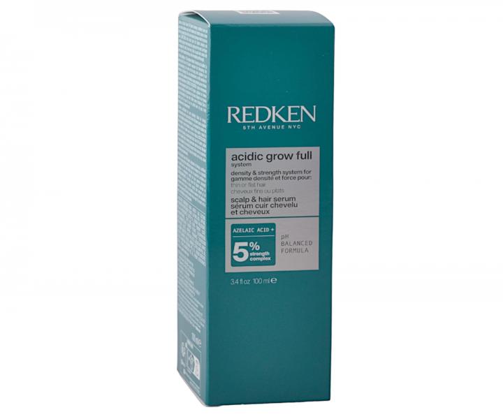Serum wzmacniaj�ce do w�os�w cienkich Redken Acidic Grow Full System Skalp & W�osy Serum - 100 ml
