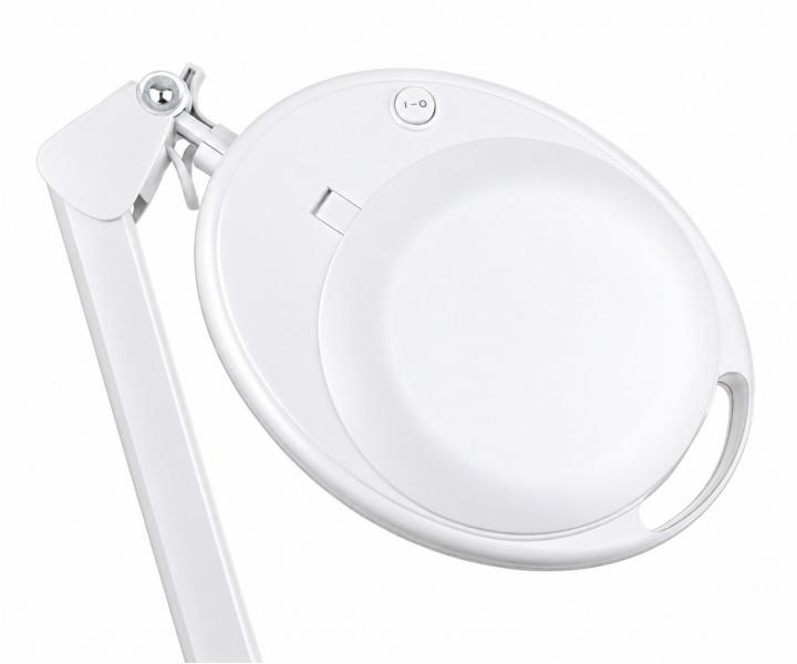 LED lampa z lup� z uchwytem do blatu Weelko Mega White - 5 dioptrii