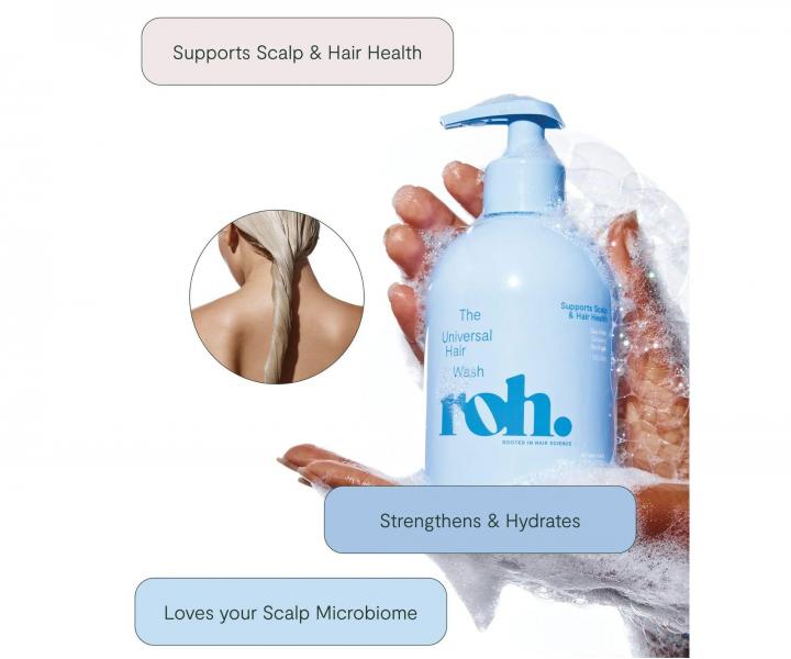 Szampon od�ywczy do w�os�w suchych i �amliwych ROH The Universal Hair Wash - 350 ml